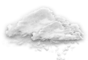 Céu totalmente nublado com possíveis pancadas com queda de neve