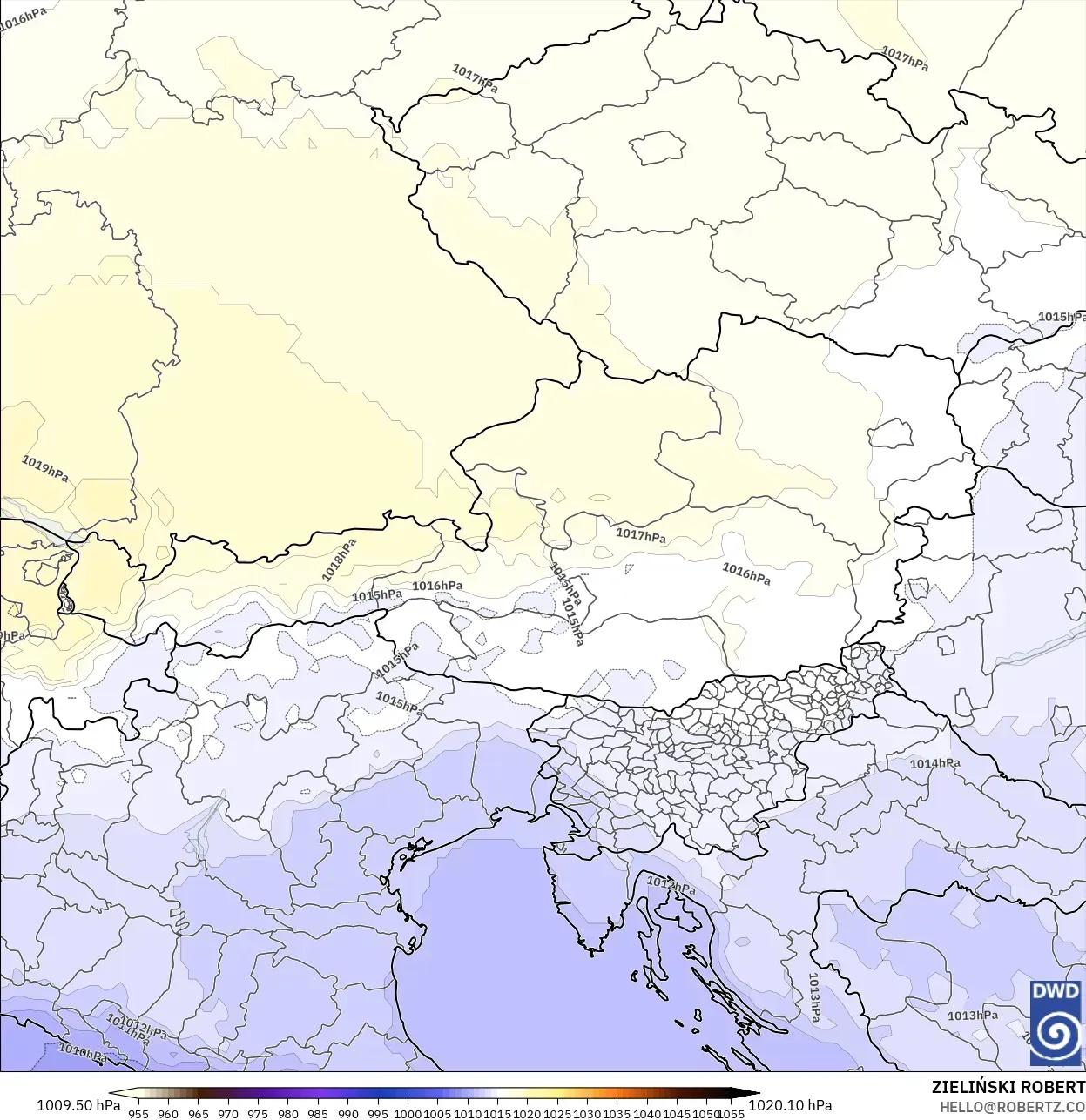 ICON modelo - Áustria, Pressão