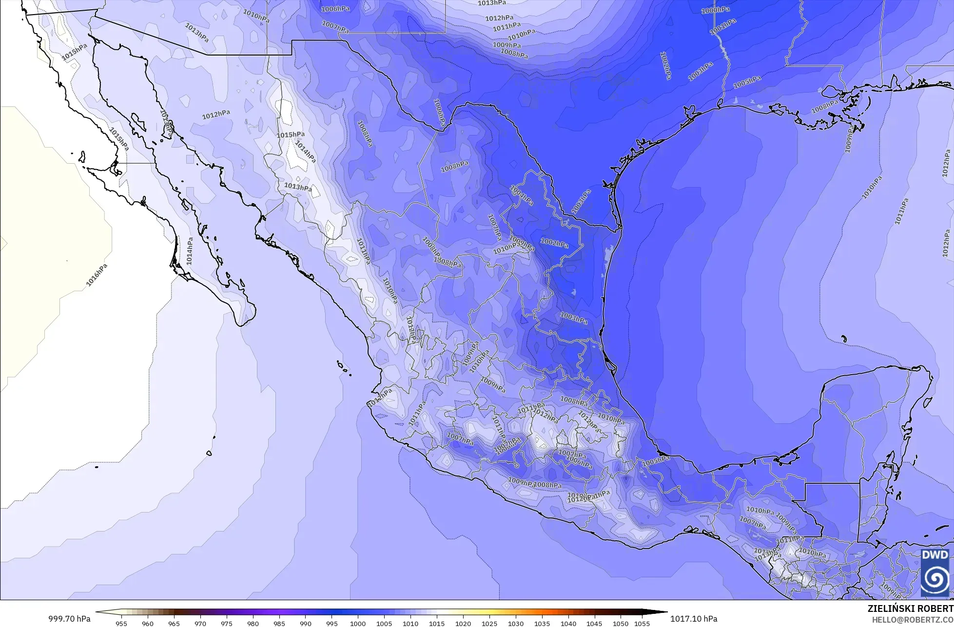 ICON modelo - México, Pressão