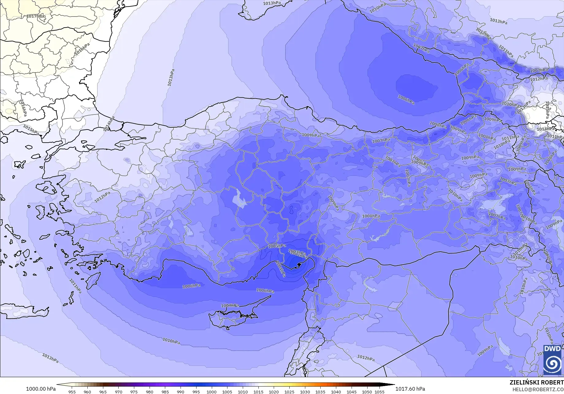 ICON modelo - Turquia, Pressão