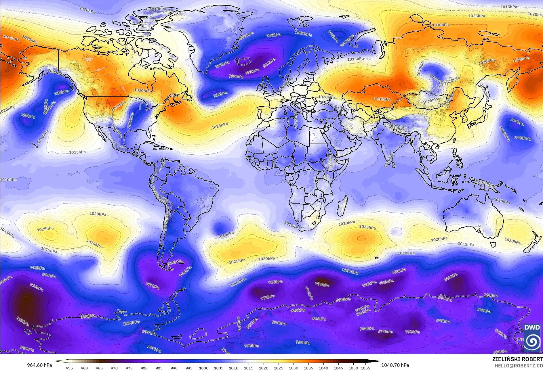 ICON modelo - Mundo, Pressão