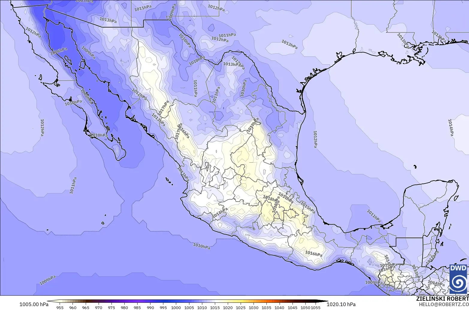 ICON modelo - México, Pressão
