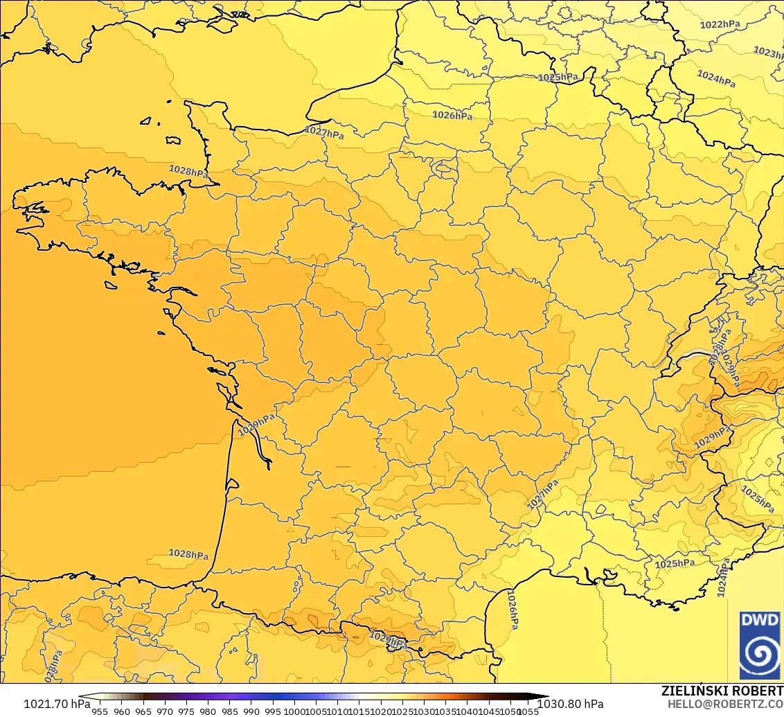ICON modelo - França, Pressão