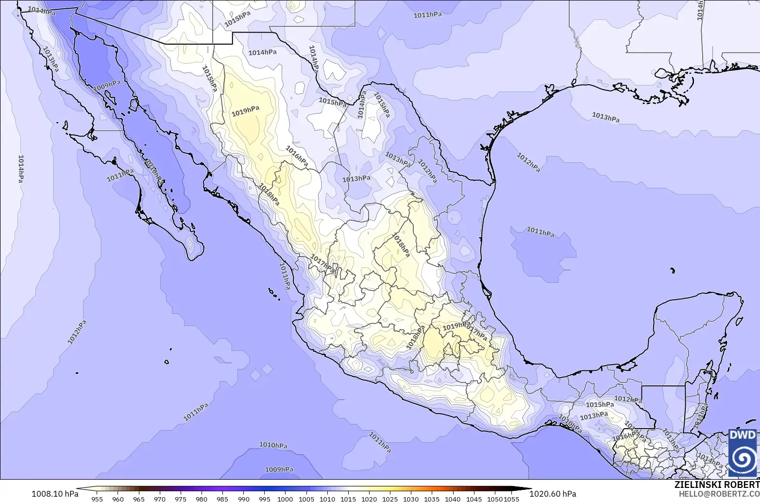 ICON modelo - México, Pressão
