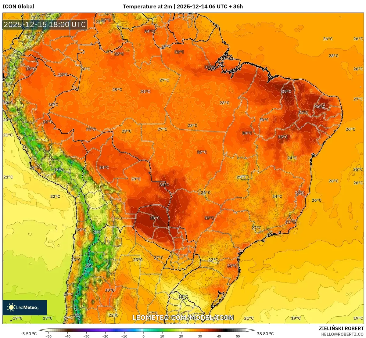 Temperature Dec 15 2025