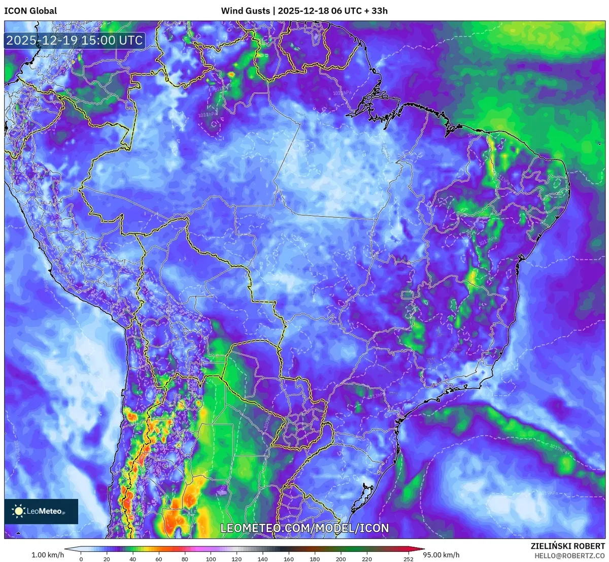 Previsão do Tempo Quente e Úmido no Brasil 2025-12-18: Chuva, Tempestades e Altas Temperaturas