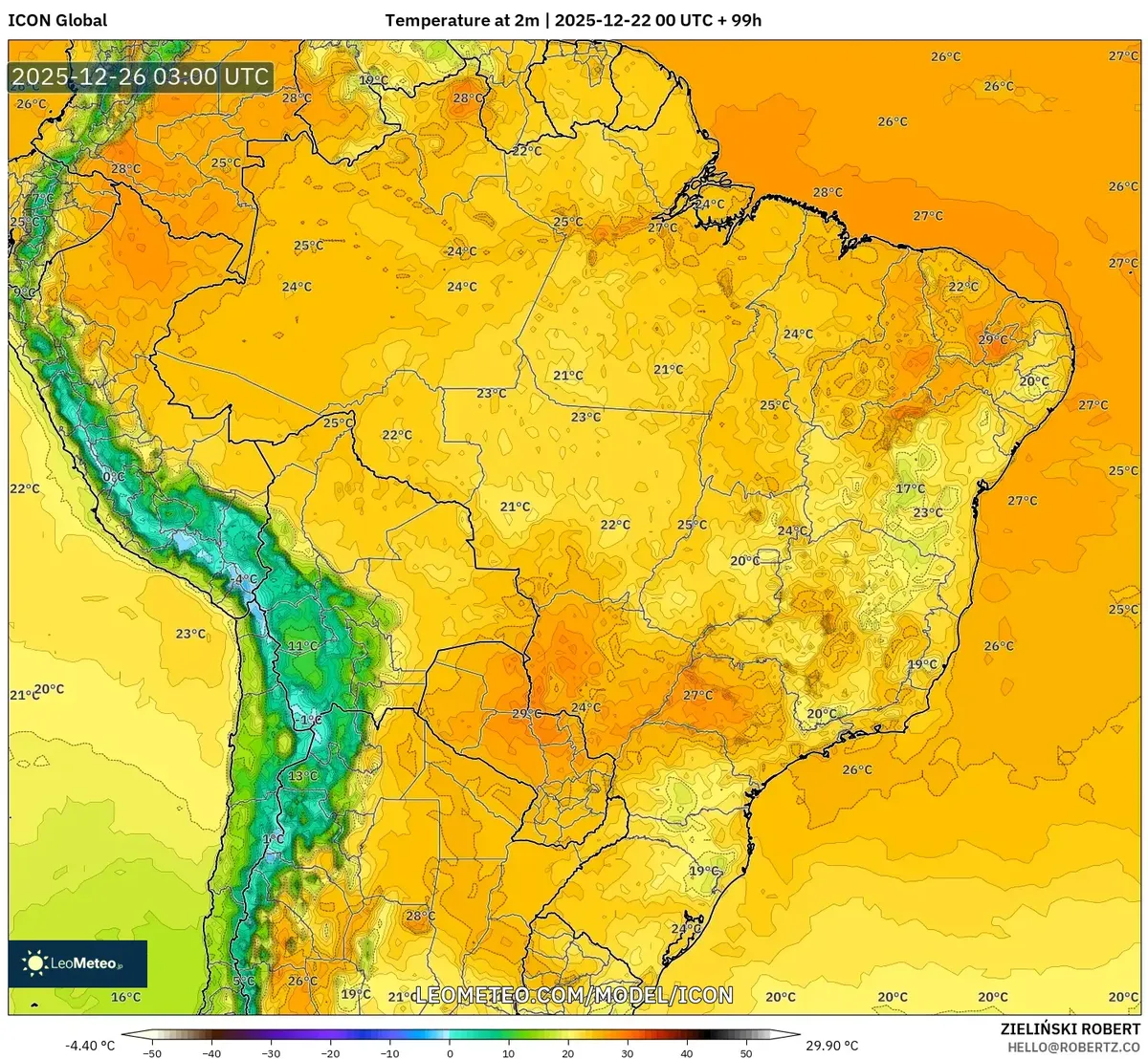 2025-12-24 temperaturas do Brasil
