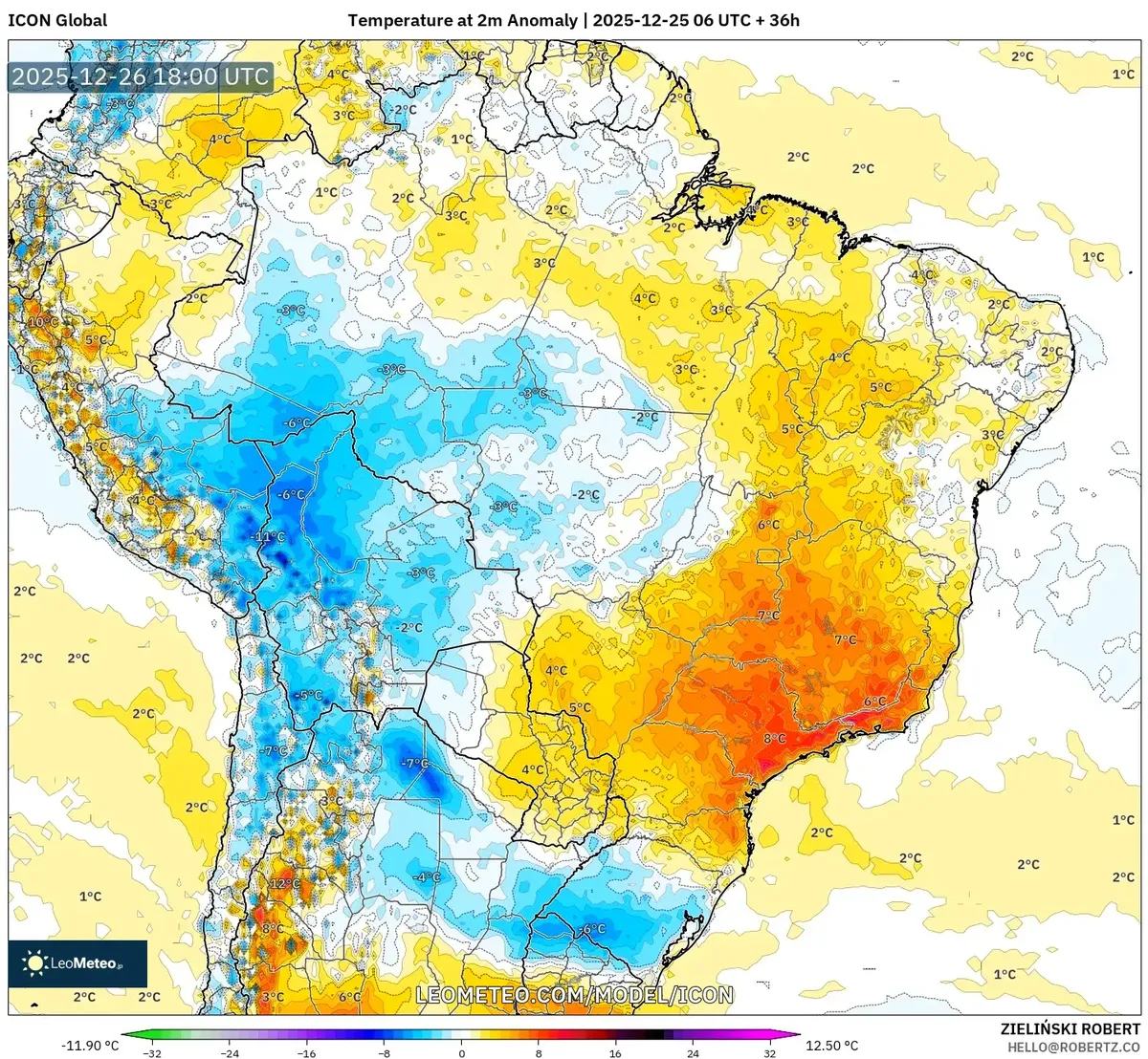 2025-12-25 Previsão de onda de calor no Brasil: temperaturas em alta em São Paulo, Rio, Brasília e além
