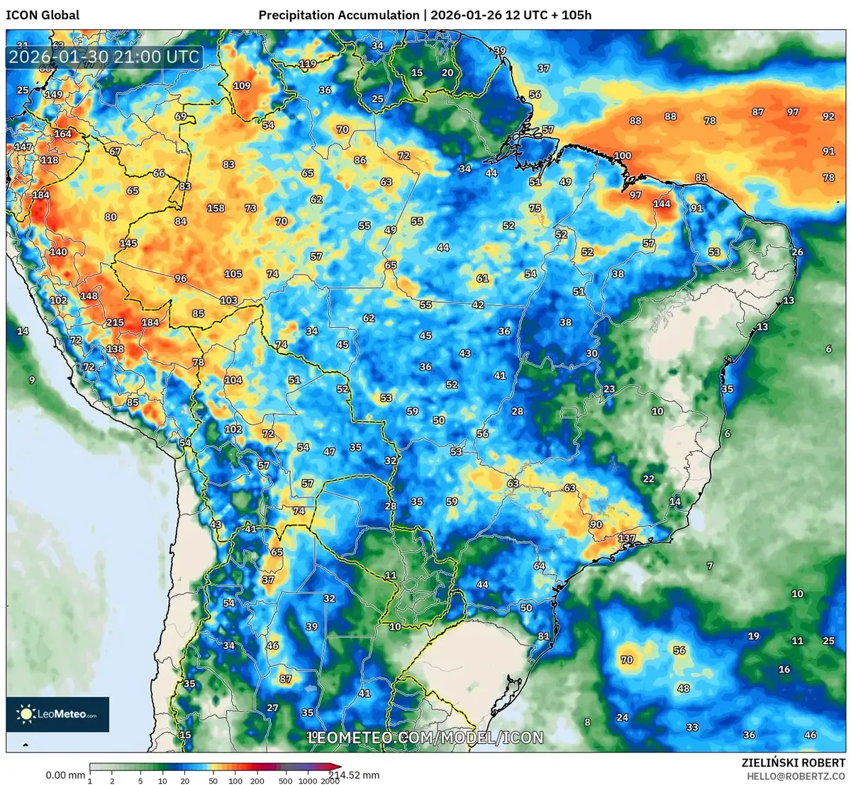 Chuva forte no Rio de Janeiro em 30 de janeiro de 2026