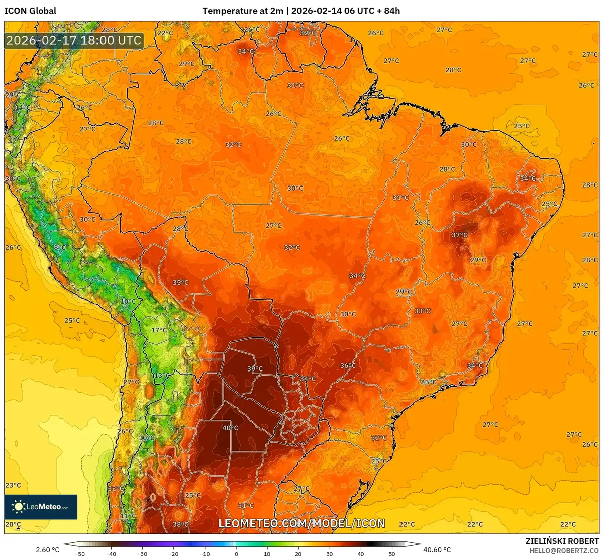Calor recorde em São Paulo em 17 de fevereiro de 2026 (ICON)