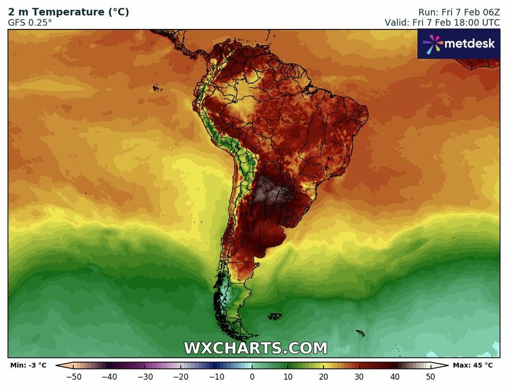 Previsão de temperatura no Brasil