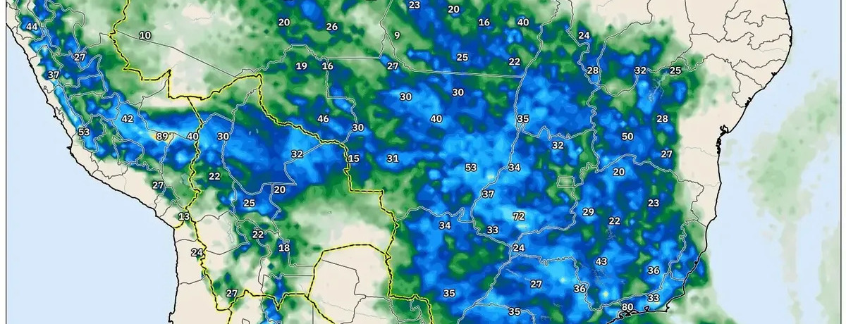 Brasil Ferve em Calor Úmido em 3 de Janeiro de 2026 – Pancadas Isoladas e Frente Fria Chegando pelo Sul