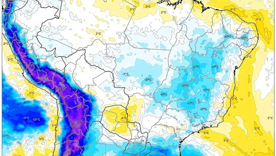 Brasil Ferve sob Nuvens Úmidas em 4 de Janeiro de 2026 – Pancadas Isoladas no Sul, Tempo Seco no Norte