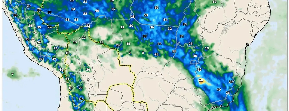 24 de janeiro de 2026 – Calor Úmido: Temperaturas Chegando a 30°C com Temporais – Uma Montanha-Russa do Tempo!