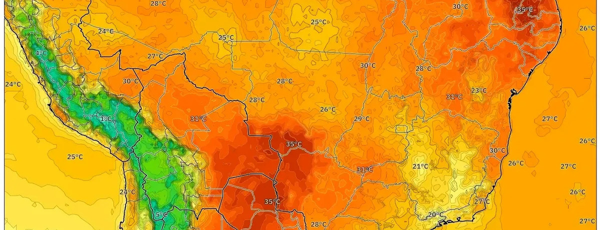 Fim de Semana Quente e Úmido com Trovoadas no Brasil: Previsão 24 a 26 de Janeiro de 2026 – Pancadas Tropicais e Alerta de Calor!