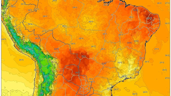 Fim de Semana Quente e Úmido com Trovoadas no Brasil: Previsão 24 a 26 de Janeiro de 2026 – Pancadas Tropicais e Alerta de Calor!