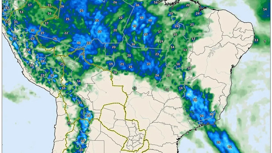 25 de janeiro de 2026 Tempestade Úmida: Temperaturas Subindo a 30°C em Meio a Fortes Pancadas – Surto Tempestuoso em Ação!