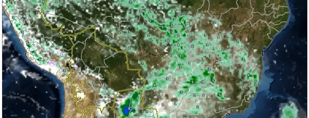 1º de fevereiro de 2026 – Pancadas Abafadas em Alta: Temporais no Centro Atingem São Paulo e Brasília, Máximas de 29°C