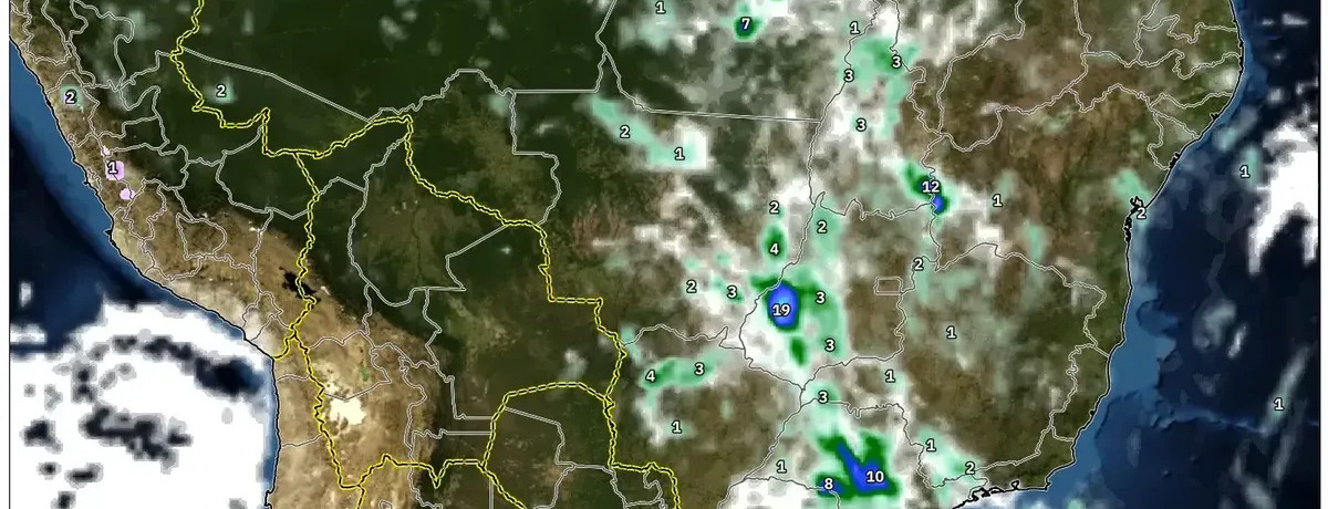 Vai precisar mudar os planos na próxima semana? 9 a 15 de fevereiro de 2026 Início chuvoso, depois sol em alta: temperaturas sobem a 32°C com chuvas regionais