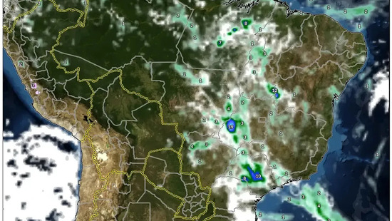 Vai precisar mudar os planos na próxima semana? 9 a 15 de fevereiro de 2026 Início chuvoso, depois sol em alta: temperaturas sobem a 32°C com chuvas regionais