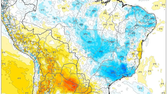 Pancadas isoladas podem deixar vias escorregadias e trazer risco de alagamentos pontuais; calor úmido com chuva intermitente predomina — Semana de 9 a 15 de fevereiro de 2026