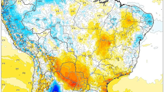 Pancadas isoladas podem causar alagamentos urbanos pontuais; máximas sobem a 34°C com sensação abafada — Previsão para o fim de semana: 13 a 15 de fevereiro de 2026