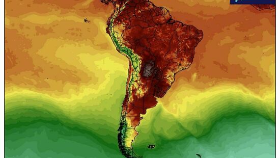 Previsão do tempo para o Brasil em 28 de janeiro