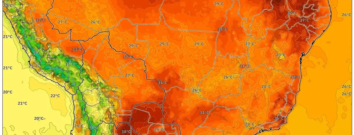 Ventos de 120 km/h na quinta-feira, 11 de dezembro de 2025 – Chuva, Frente Fria e Previsão de Tempo Severo