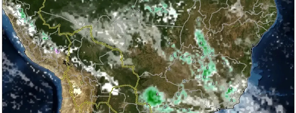 Frente Fria Intensa atinge o Sul do Brasil com Chuva Torrencial – Alerta de Tempo para 14 de dezembro de 2025