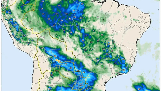16 de dezembro de 2025 – Dia Quente e Úmido Traz Pancadas Fortes