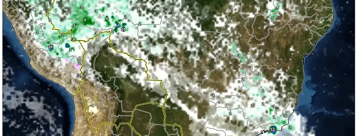 17 de dezembro de 2025 – Tempo Quente, Úmido e com Previsão de Tempestades