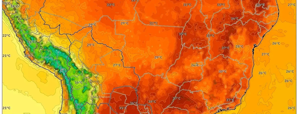 Onda de Calor Atinge São Paulo com Temperaturas de 36°C – Previsão do Tempo para Sábado, 27 de Dezembro de 2025