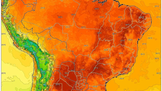 Onda de Calor Atinge São Paulo com Temperaturas de 36°C – Previsão do Tempo para Sábado, 27 de Dezembro de 2025