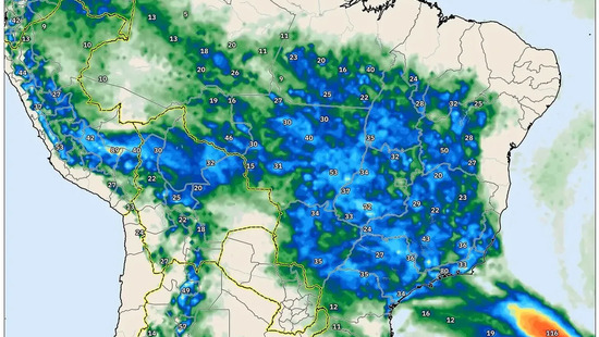 Brasil Ferve em Calor Úmido em 3 de Janeiro de 2026 – Pancadas Isoladas e Frente Fria Chegando pelo Sul