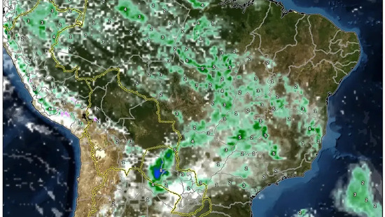 1º de fevereiro de 2026 – Pancadas Abafadas em Alta: Temporais no Centro Atingem São Paulo e Brasília, Máximas de 29°C