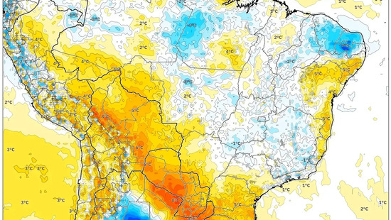 Pancadas fracas podem deixar vias escorregadias em áreas centrais; calor da tarde ganha força com chuva isolada e brisa no litoral — amanhã, 6 de fevereiro de 2026