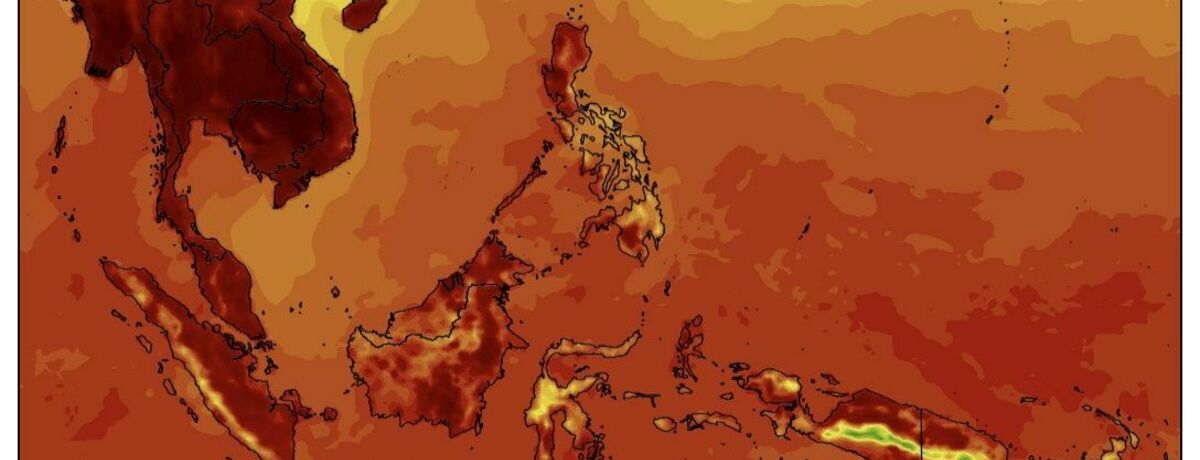 Podem sentir quase 50 graus. Metade das escolas foi fechada na capital."