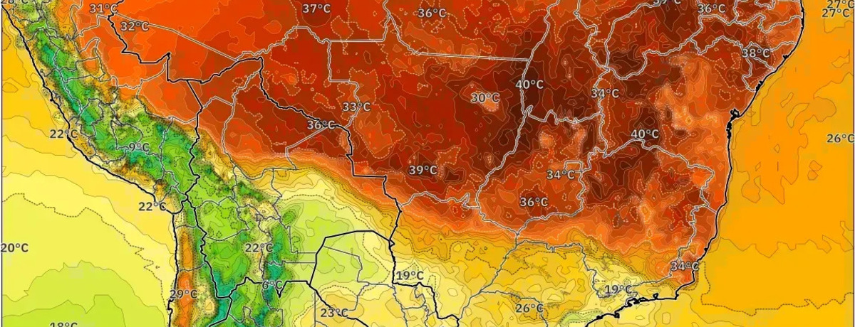 Temperaturas caem com força na segunda-feira. Temporais fortes atingem o pico no domingo. Vento chega a 67 km/h.