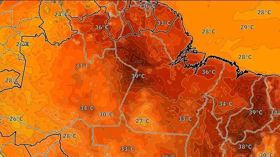 Máximas caem neste fim de semana. Pancadas isoladas chegam à tarde. Pistas ficam molhadas.