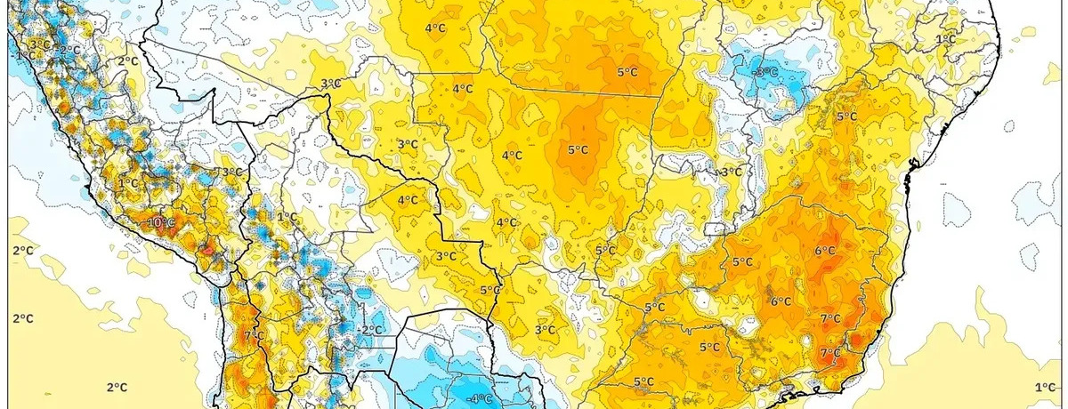 Brasil Aproveita o Sol Quente na Véspera de Ano-Novo, 31 de Dezembro de 2025 – Temperaturas em Alta e Céu Majoritariamente Seco